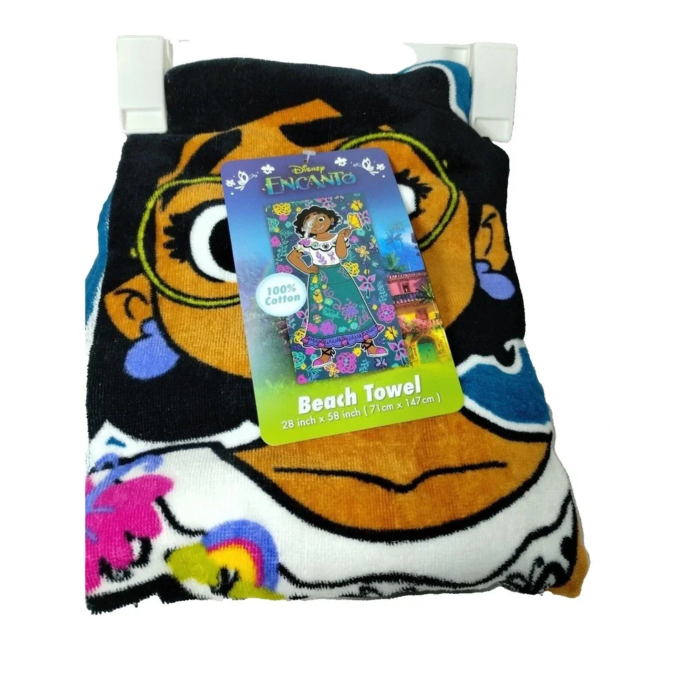 Disney Encanto Beach Towel Mirabel 100%‎ Cotton 28x58 Kids